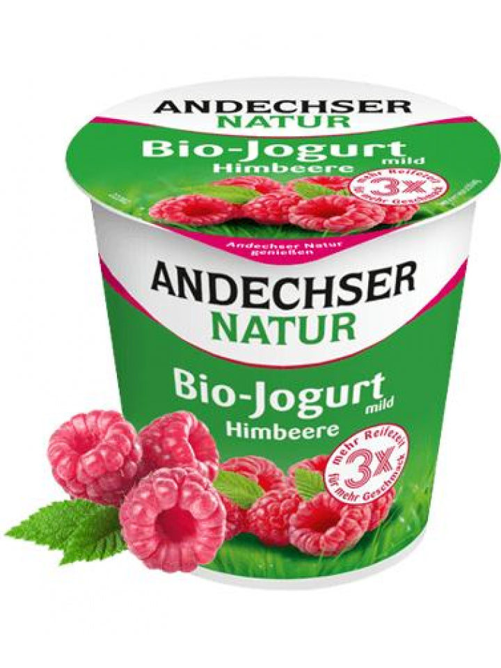 Andechser Bio Málna joghurt 3,7% 150 gr