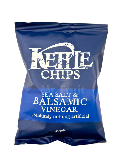Kettle balzsamecetes-sós burgonyachips 40 gr