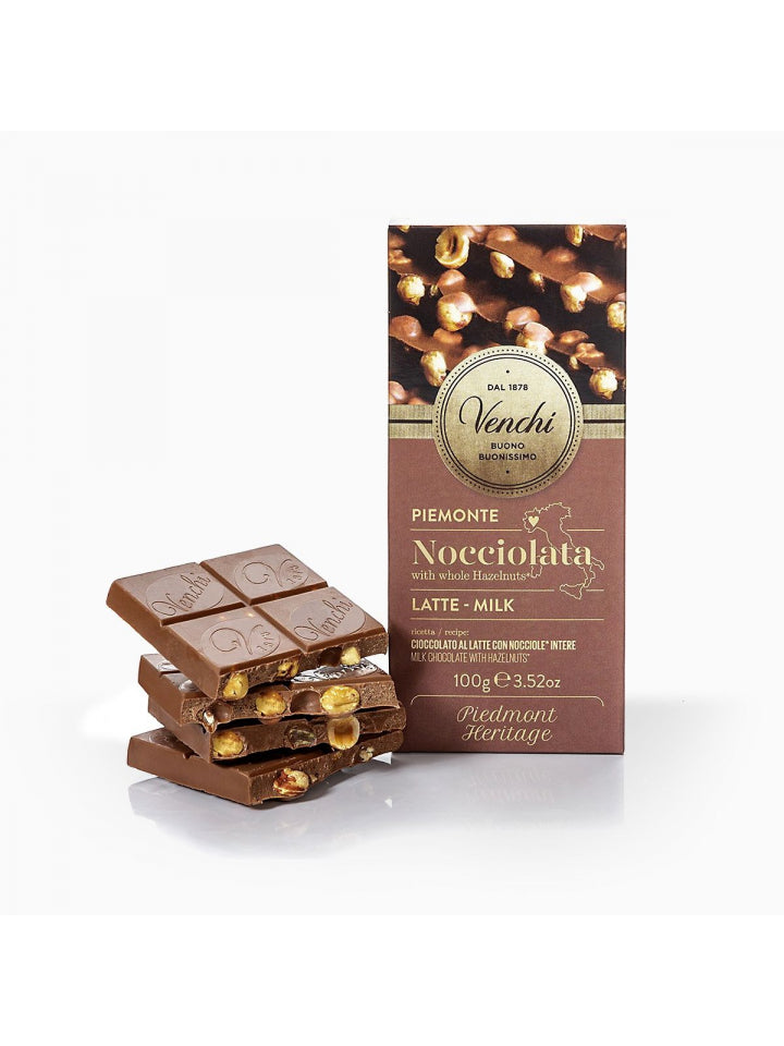 Venchi Tejcsokoládé egész mogyoróval 100 gr