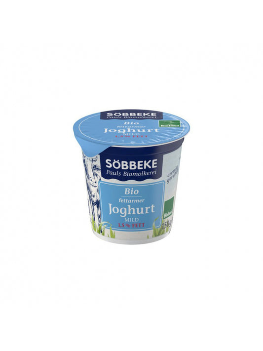 Söbbeke Bio Natúr joghurt 1,5%-os 150 gr