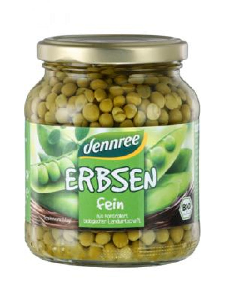 Dennree Bio Borsó üveges 350 gr