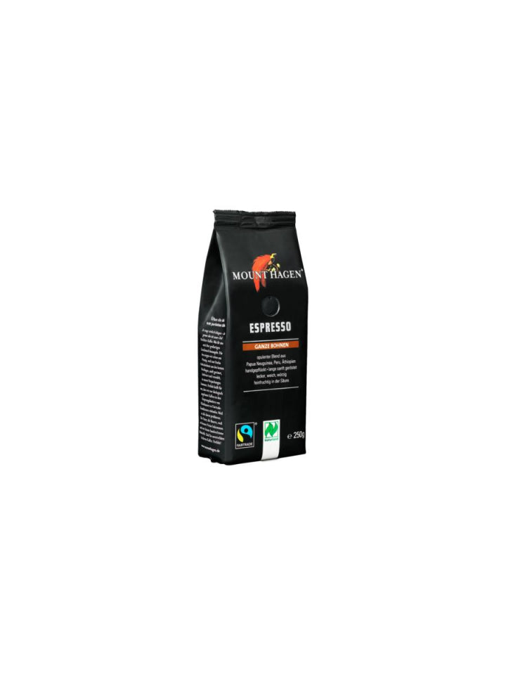 Mount Hagen BIO Espresso kávé szemes 250 gr